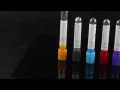 Настройка 10 мл трубки для сбора крови одноразового стекла Пластиковая лавандовая крышка